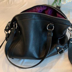 Large leather Coach purse